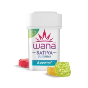 ASSORTED FLAVORS (MED) // SATIVA Wana Gummies