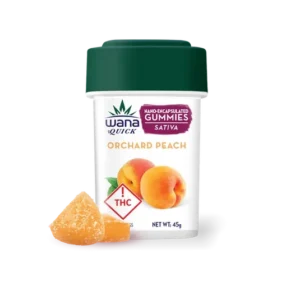 ORCHARD PEACH (MED) Wana Gummies