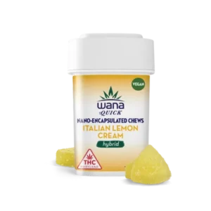 ITALIAN LEMON CREAM (MED) Wana Gummies