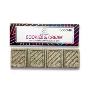 Cookies Cream Chocolate Mushroom Edible