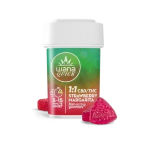 STRAWBERRY MARGARITA (REC) Wana Gummies